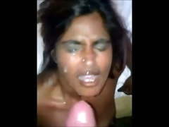 Beautiful indian face homemade facial